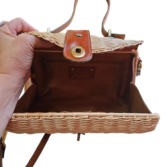 Patricia Nash Bags Patricia Nash Mersea Rattan Satchel Poshmark